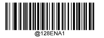 Barcode Code 128 inschakelen voor Newland FM3080