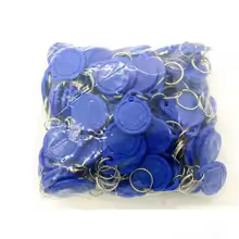 100 stuks RFID-tag sleutelhangers 13,56 MHz NFC - afbeelding 4