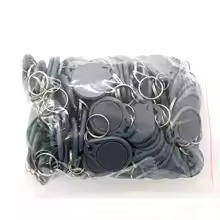 100 stuks RFID-tag sleutelhangers 13,56 MHz NFC - afbeelding 3
