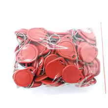 100 stuks RFID-tag sleutelhangers 13,56 MHz NFC - afbeelding 2